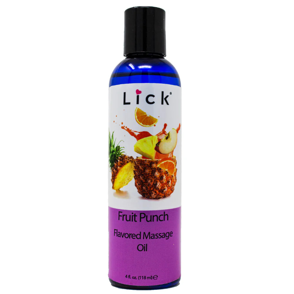 Lick Flavored Massage Oil