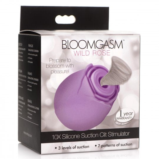 Wild Rose 10X Silicone Suction Clit Stimulator