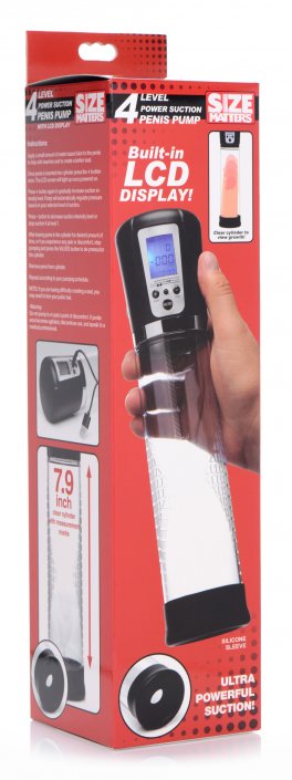 Sucking Penis Pump with Digital Display