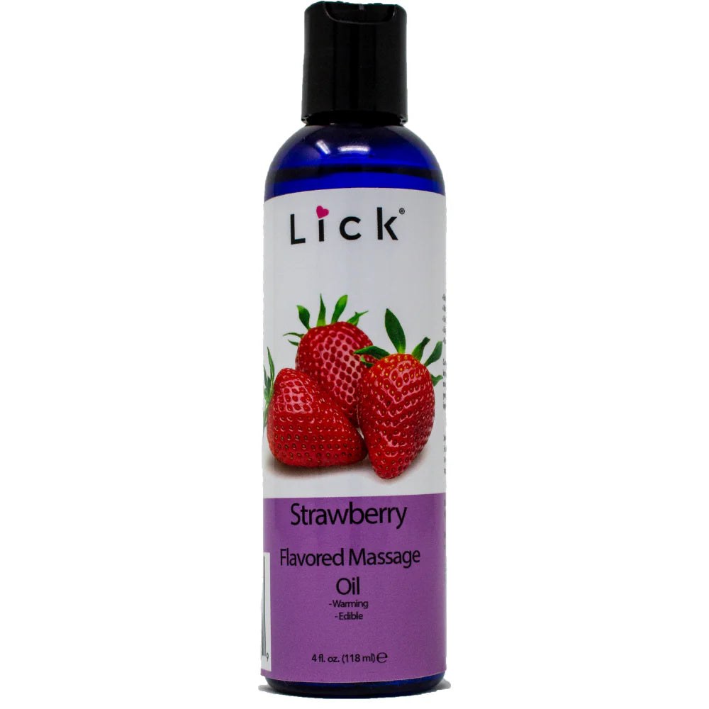 Lick Flavored Massage Oil