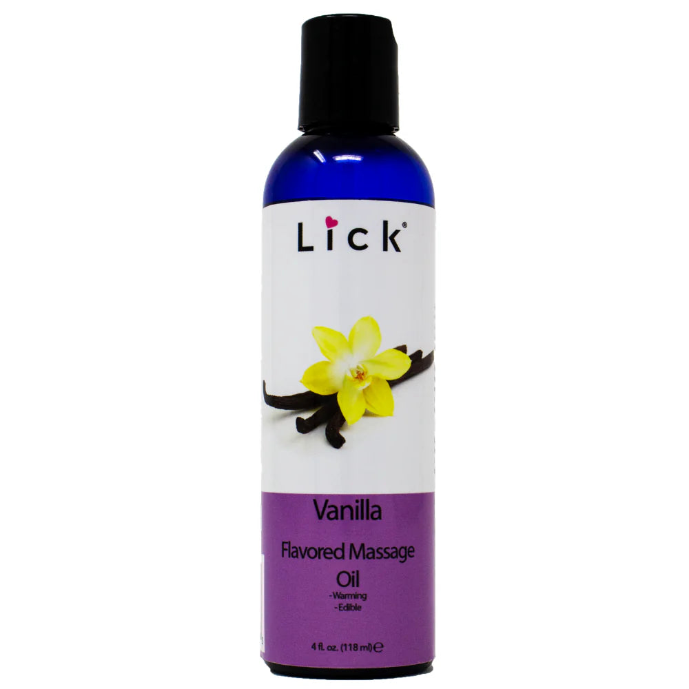 Lick Flavored Massage Oil