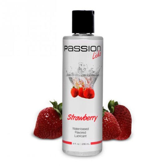 Passion Licks Strawberry Flavored Lubricant