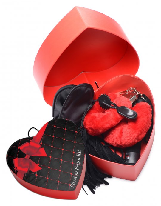 Passion Fetish Kit with Heart Gift Box